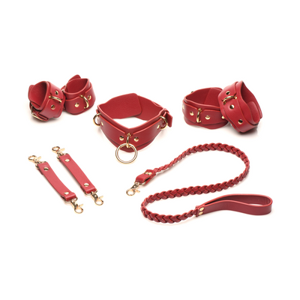 XR Brands Lover's Restraints Set - Red