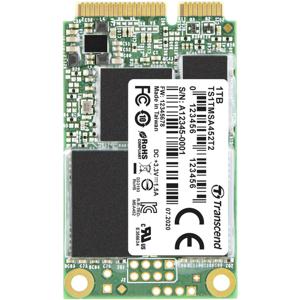 Transcend MSA452T2 1 TB mSATA SSD harde schijf SATA 6 Gb/s Industrial TS1TMSA452T2