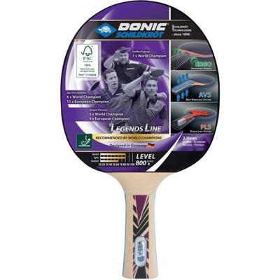 Tafeltennisracket - SCHILDKRÖT - LEGENDS 800 FSC