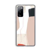 Lava: Samsung Galaxy S20 FE / S20 FE 5G Transparant Hoesje Lava: Samsung Galaxy S20 FE / S20 FE 5G Transparant Hoesje