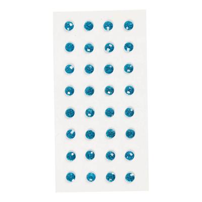 Creativ Company Strasstenen blauw, 32st.