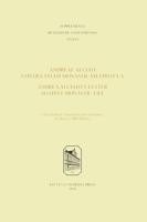 Andreae Alciati Contra vitam monasticam epistula - Andrea Alciato´s Letter against monastic life - Andrea Alciato - ebook