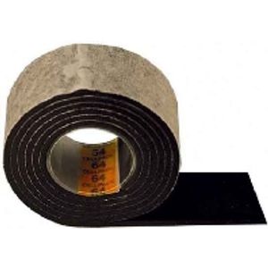 64 /1,52m  - Adhesive tape 1,52m 38mm black 64 /1,52m