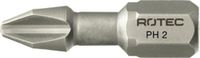 Rotec PRO Insertbit PH 1 L=25mm C 6,3 Torsion BASIC - 10 stuks - 8010001