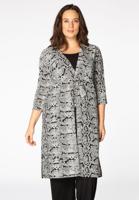 Yoek Vest met knoop | Wit | Maat 50/52