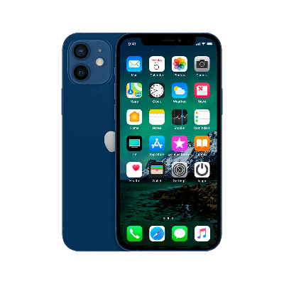 Refurbished iPhone 12 256 GB Blauw Gebruikt