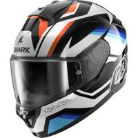 SHARK Ridill 2 Apex, Integraalhelm, Zwart-Wit-Blauw KWB