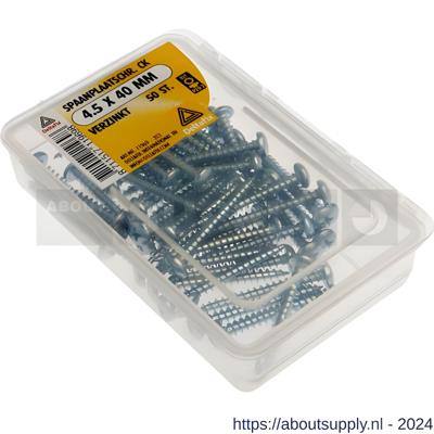 Sp.pl.schr. ck 4,5x40mm 50st - Deltafix