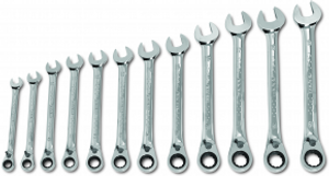 Expert by Facom ratelringsteeksleutelset | 8 t/m 19mm | 12-delig | E111106 - E111106