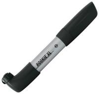 Sks rookie xl zilver minipomp. incl 2 punts pomphouder. geschikt voor alle ventielen
