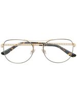 Jimmy Choo Eyewear square frames - Métallisé - thumbnail