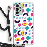 8-bit N°2: Samsung Galaxy A52s 5G Transparant Hoesje met koord