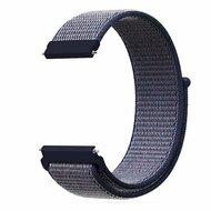 Garmin Forerunner 570 (42mm) / 55 / 245 / 645 - Sport Loop nylon bandje - Donkerblauw