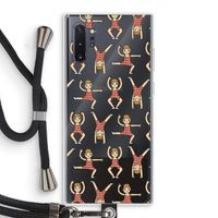 Gymboys: Samsung Galaxy Note 10 Plus Transparant Hoesje met koord