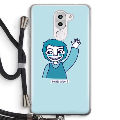 Zwaai: Honor 6X Transparant Hoesje met koord