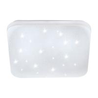 Eglo Vierkante plafondlamp Frania-S 33cm - 3000K stereffect wit 97882 - thumbnail