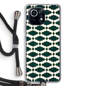 Moroccan tiles: Xiaomi Mi 11 Transparant Hoesje met koord