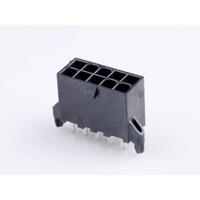 Molex 462070010 Male header, inbouw (standaard) Totaal aantal polen: 10 Rastermaat: 4.20 mm Inhoud: 1 stuk(s) Tray - thumbnail