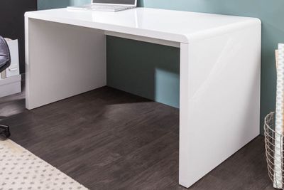 Design bureau FAST TRADE 120cm witte hoogglans bureautafel - 15806