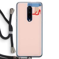 High heels: OnePlus 7 Pro Transparant Hoesje met koord