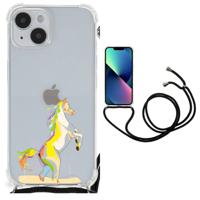 iPhone 14 Plus Stevig | Bumper Hoesje | Horse Color