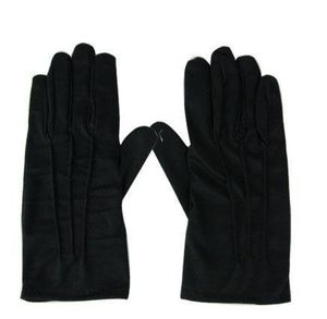 Handschoen zwart kort