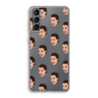 Ugly Cry Call: Samsung Galaxy S21 Transparant Hoesje