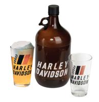 Harley-Davidson Racing Stripes Growler Set LAATSTE STUKS Harley-Davidson Racing Stripes Growler Set LAATSTE STUKS