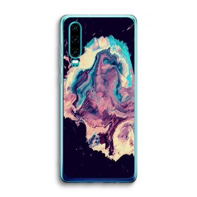 Cosmic Silence: Huawei P30 Transparant Hoesje