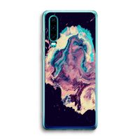 Cosmic Silence: Huawei P30 Transparant Hoesje