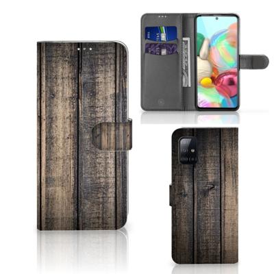 Samsung Galaxy A71 | Book Style Case | Steigerhout