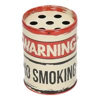 Asbak Olievat - Metaal - 7,5 cm - Afneembare bovenkant