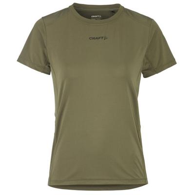 Craft ADV Essence hardloopshirt korte mouw 2 donkergroen dames M