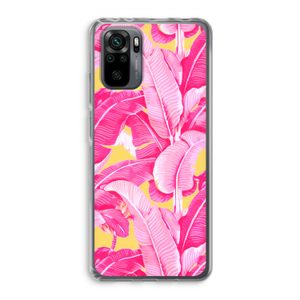 Pink Banana: Xiaomi Redmi Note 10 Pro Transparant Hoesje