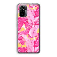 Pink Banana: Xiaomi Redmi Note 10 Pro Transparant Hoesje
