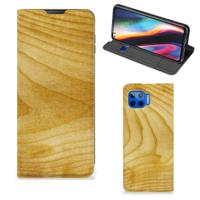 Motorola Moto G 5G Plus Book | Wallet Case | Licht Hout