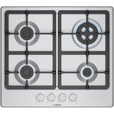 Bosch PGH6B5K90N Gas kookplaat Grijs