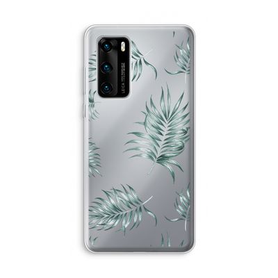 Simple leaves: Huawei P40 Transparant Hoesje