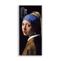 The Pearl Earring: Samsung Galaxy Note 10 Plus Transparant Hoesje