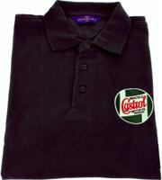 Castrol "klassiek" poloshirt poloshirt classic black gr. m 48