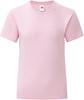 Fruit Of The Loom F131K Girls Iconic T - Light Pink - 164