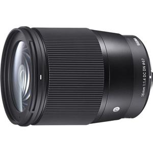 Sigma 16mm / f 1.4 DC DN C SO MILC Groothoeklens Zwart