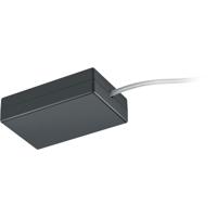 Flexibele Voedingsconnector 2-Fase - Mat Zwart - Spanningsrail