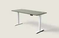 Desktronic HomePro bureau Wit / Olijfgroen / 180x80 cm Desktronic HomePro bureau Wit / Olijfgroen / 180x80 cm