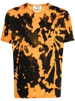 Stain Shade t-shirt à motif tie-dye - Noir