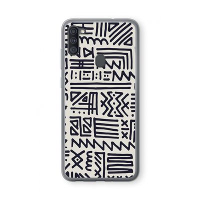 Marrakech print: Samsung Galaxy A11 Transparant Hoesje