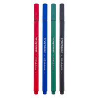 Bruynzeel fineliner set 4 kleuren