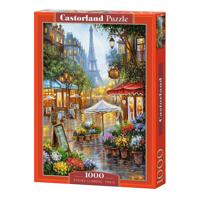 Selecta Castorland legpuzzel spring flowers paris, 1000st.