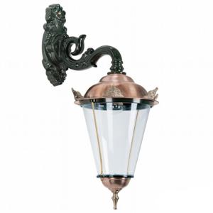 KS Verlichting Nostalgische wandlampVolendam 3 met kronen - zwart - 1308