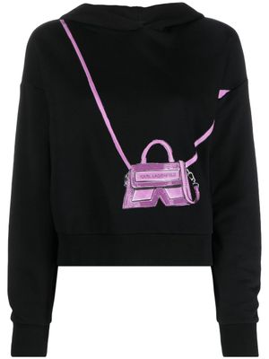 Karl Lagerfeld hoodie K/Bag à imprimé graphique - Noir